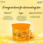 Lacto Calamine Vitamin C Sugar Body Scrub, Mild Exfoliation+Glowing Skin Scrub