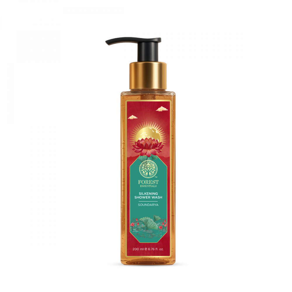 Forest Essentials Travel Size Silkening Shower Wash Soundarya - Distacart