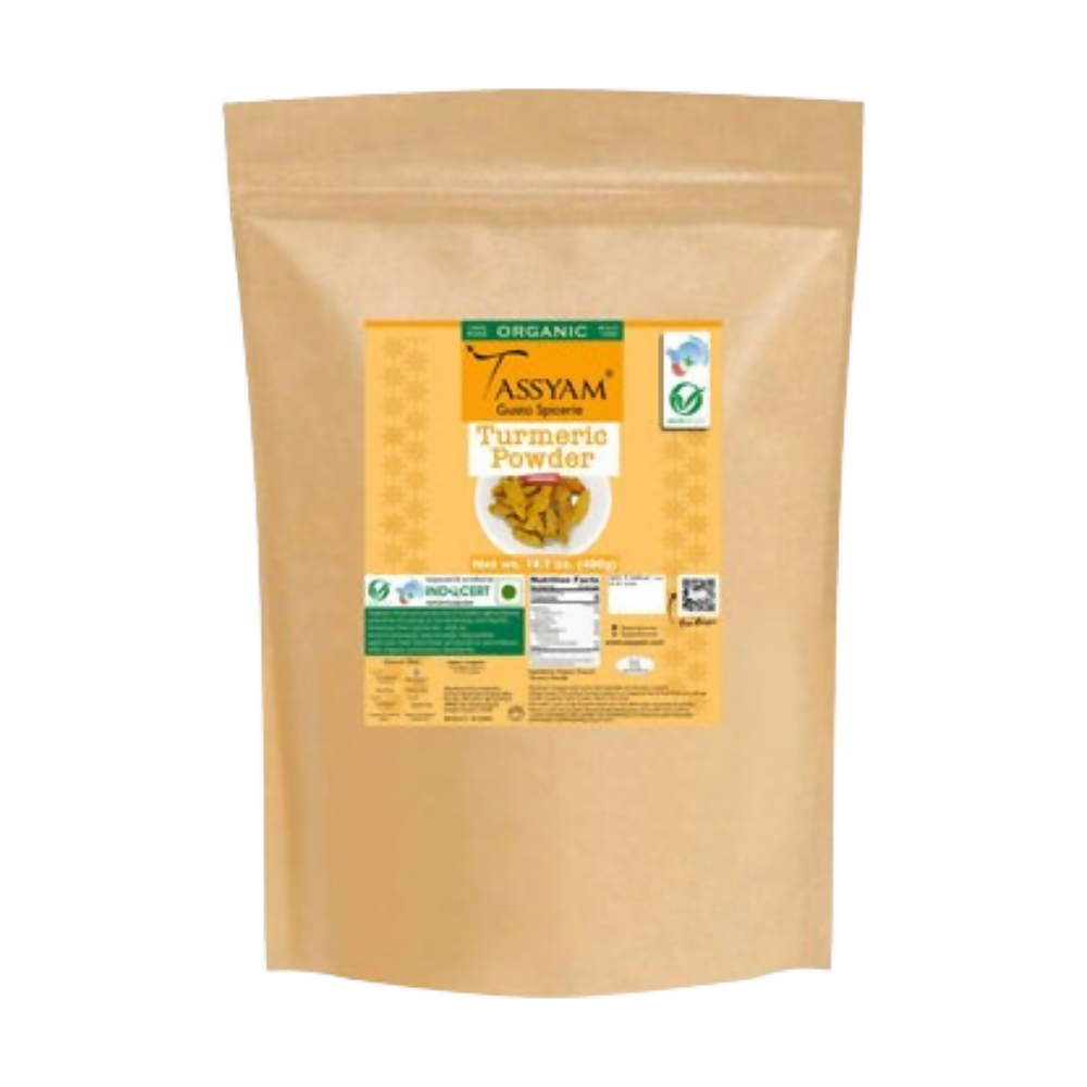 Tassyam Organics Certified 100% Organic Turmeric Powder - Distacart
