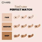 MARS Cosmetics High Coverage Liquid Matte Foundation - Shade 05