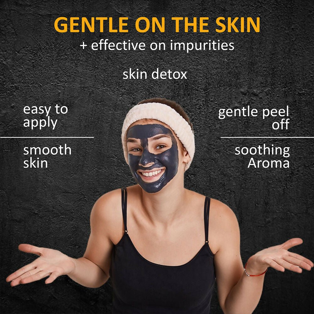 7 Days Activated Charcoal Mask peeling off skin