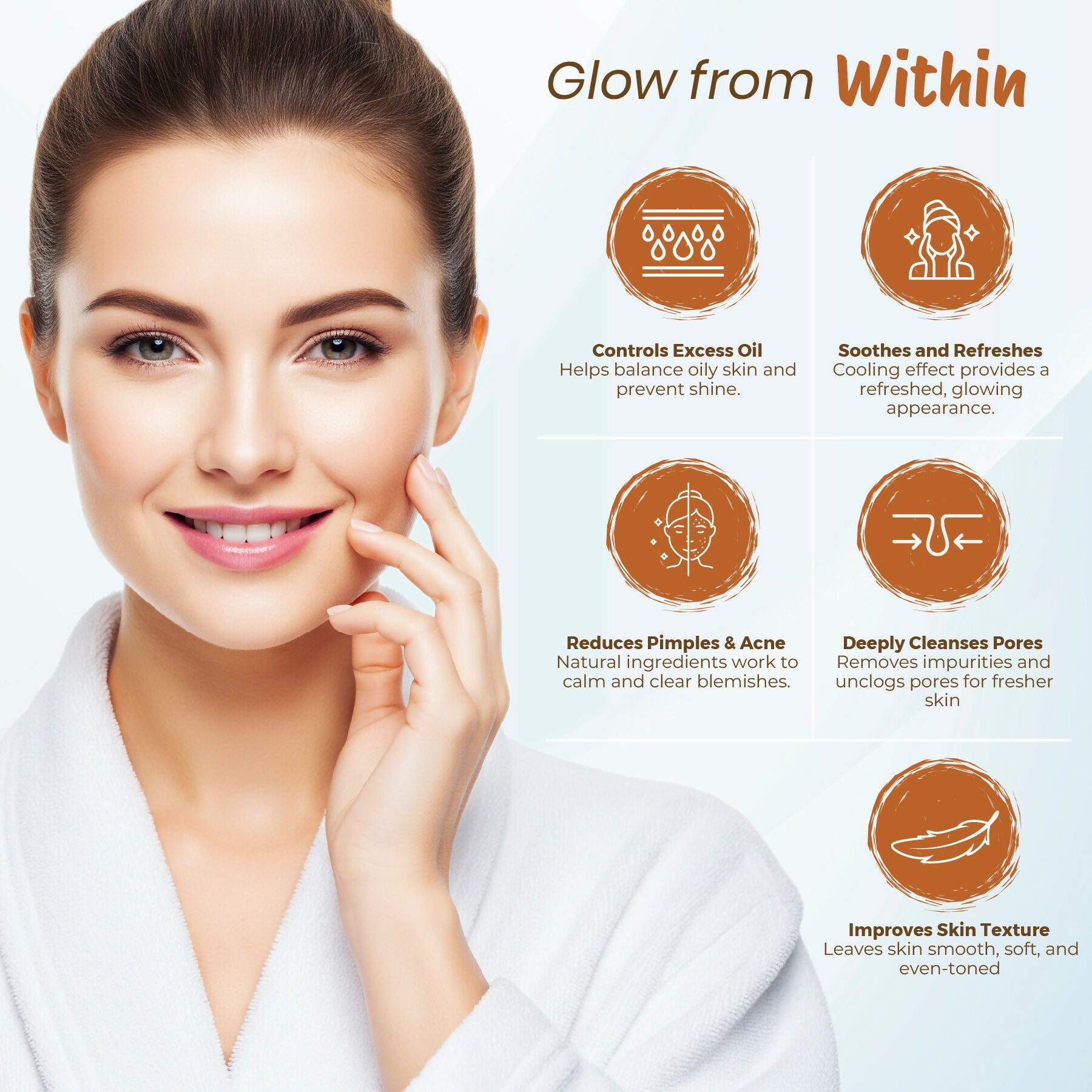Nisha sandal Multani Mitti for Face |Skin Brightening Face Pack
