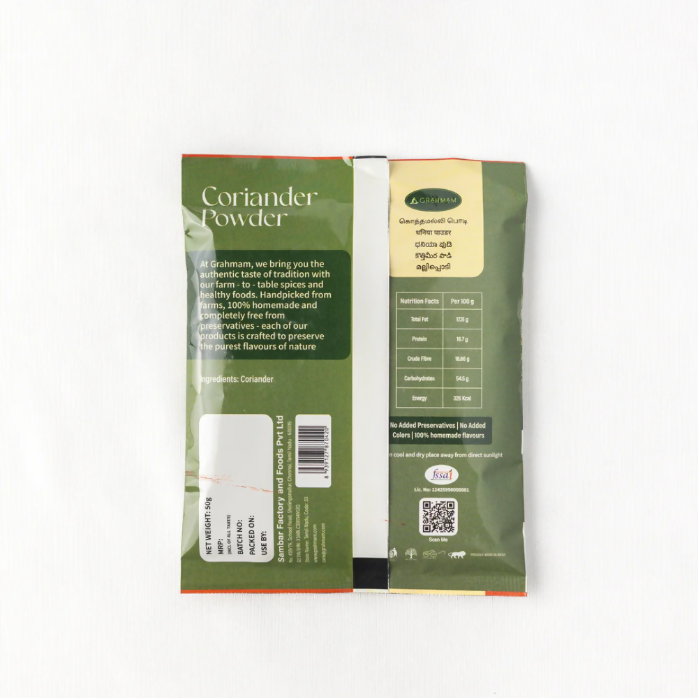 Grahmam Coriander Powder - Distacart