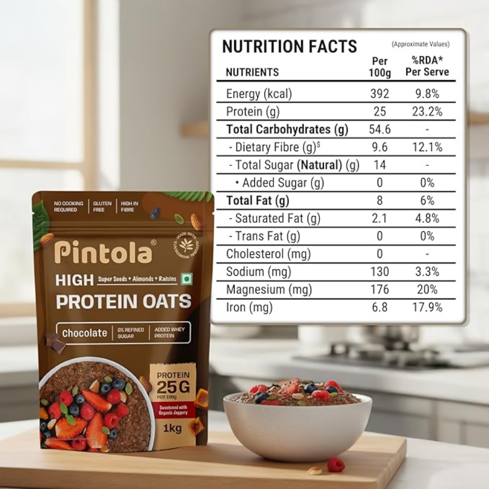 Pintola High Protein Oats - Distacart