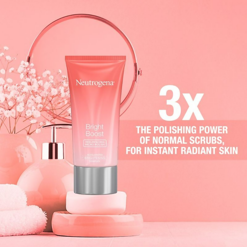 Neutrogena Bright Boost Micropolish Face Scrub & Exfoliator