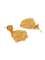 Ruby Raang Traditional Gold Earrings - Distacart