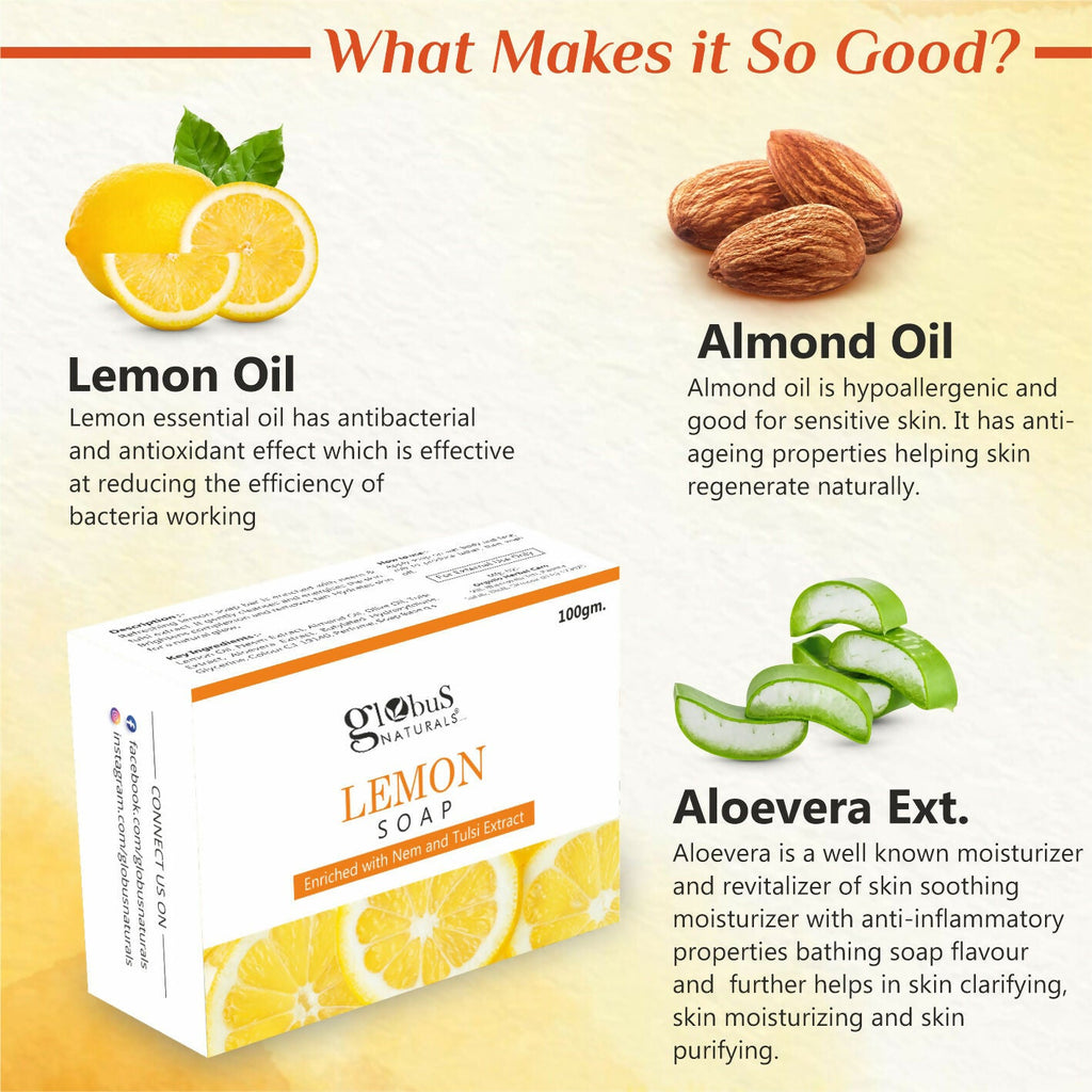 Globus Naturals Lemon Soap
