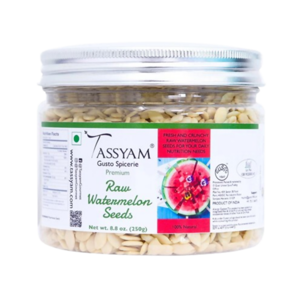 Tassyam Organics Raw Watermelon Seeds - Distacart