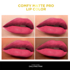 Faces Canada Comfy Matte Pro Liquid Lipstick - Dallying Pink 12