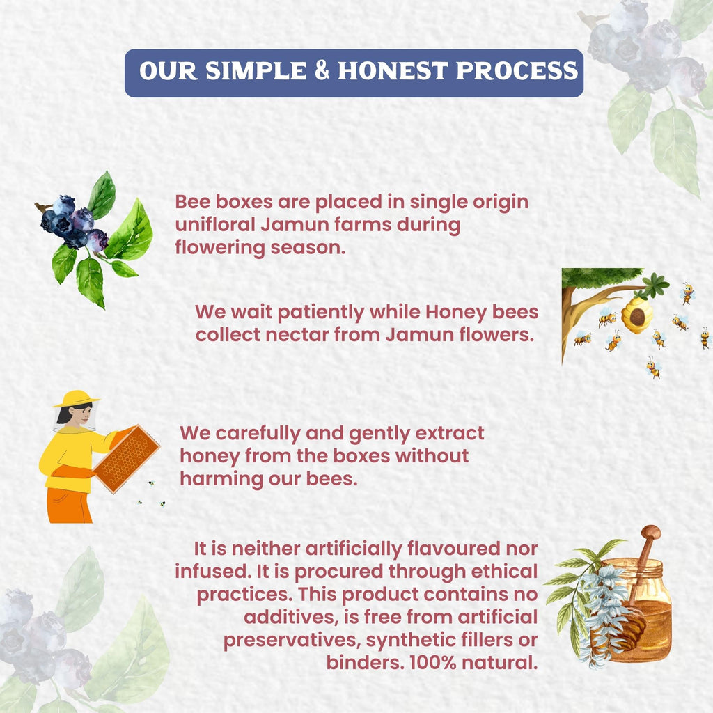 Vediko Origins Raw Jamun Honey - Distacart