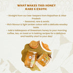 Vediko Origins Raw Sheesham Honey - Distacart