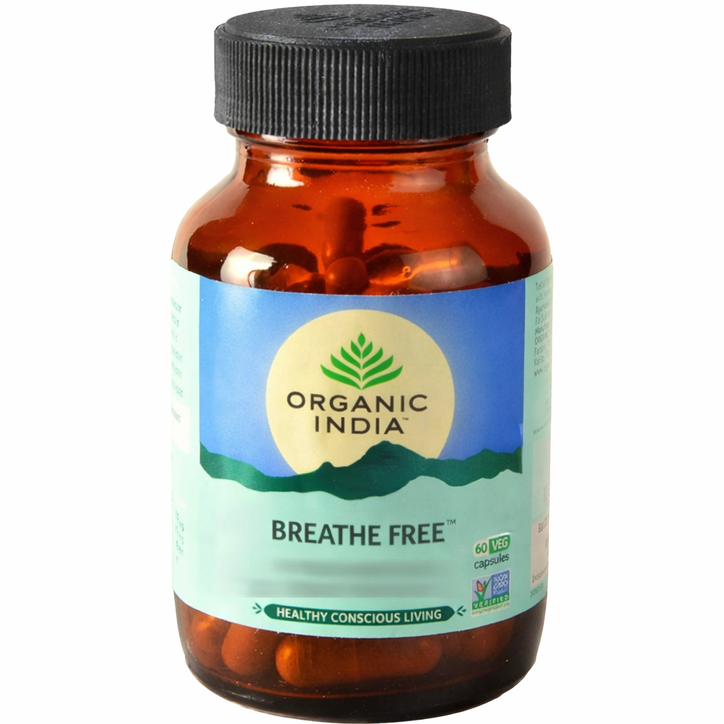 Organic India Breathe Free Capsules - Distacart