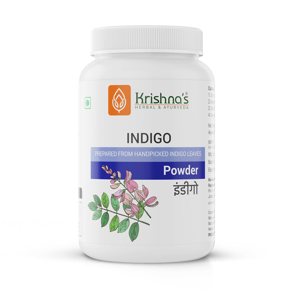 Krishna'S Herbal & Ayurveda Indigo Powder - Distacart