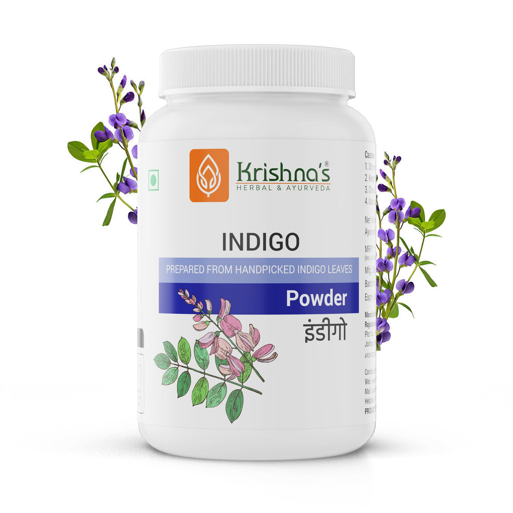 Krishna'S Herbal & Ayurveda Indigo Powder - Distacart