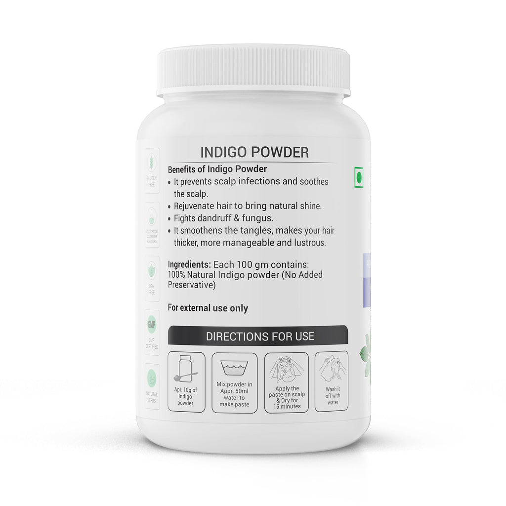 Krishna'S Herbal & Ayurveda Indigo Powder - Distacart
