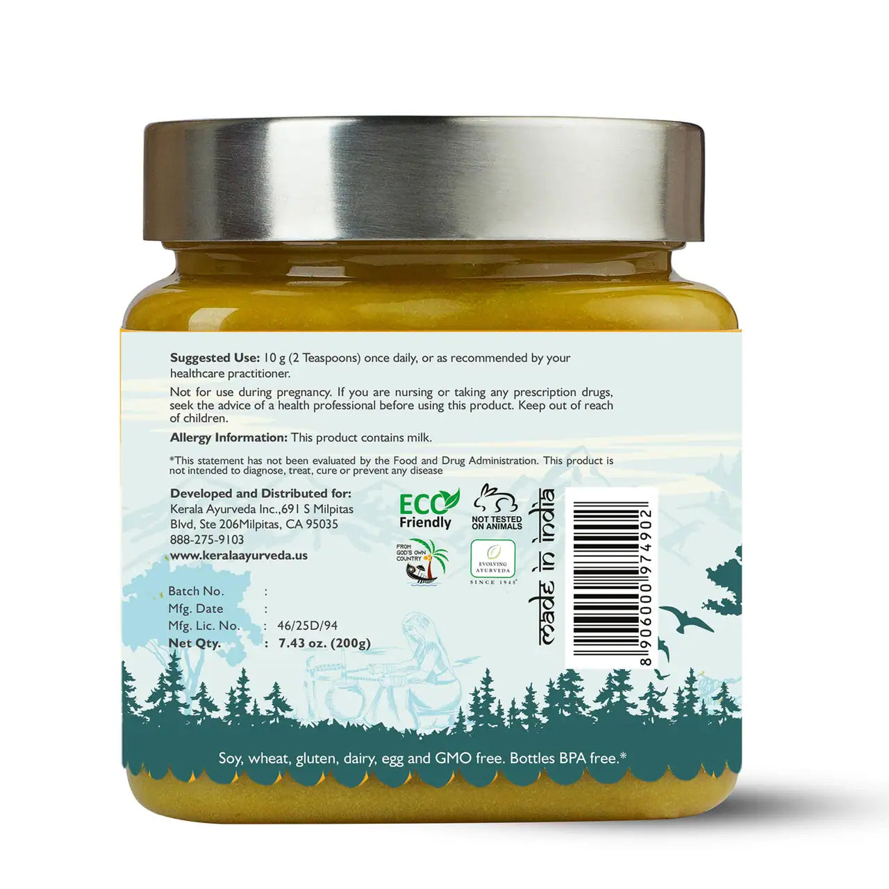 Kerala Ayurveda USA Indukantha Ghee (Ghritham)