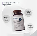 Miduty by Palak Notes Methyl B-12 & Folate Chewable Tablets - Distacart