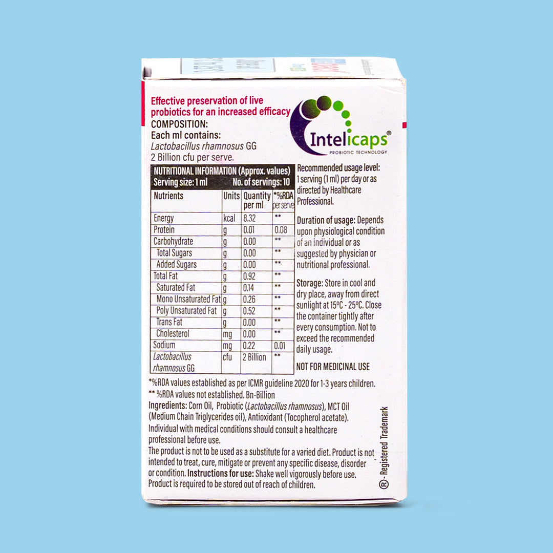 Dr Morpen Intebact Probiotic Drop 2 Billion Drop - Distacart