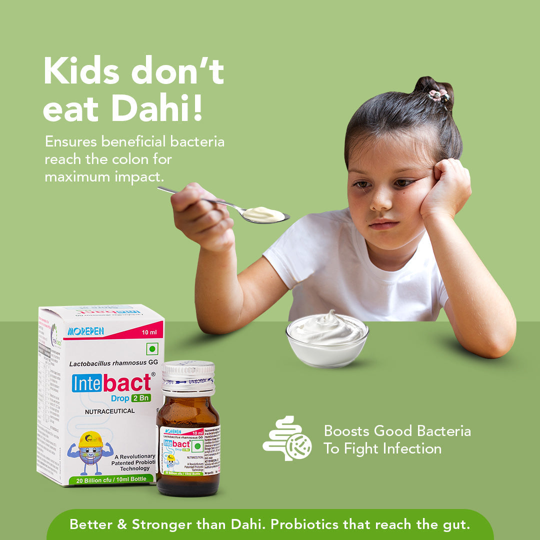 Dr Morpen Intebact Probiotic Drop 2 Billion Drop - Distacart