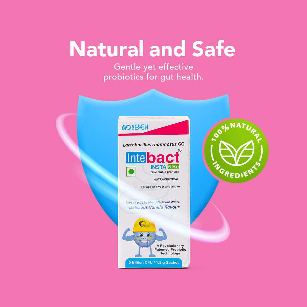 Dr Morpen Intebact Insta Probiotic 5Bn (1.5Gm) - 6 Sachets - Distacart
