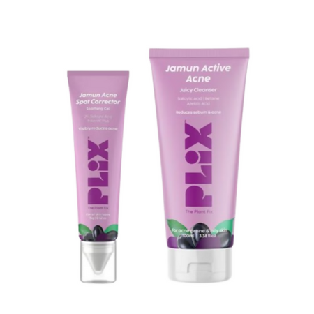 PLIX The Plant Fix Salicylic Acid Face Cleanser & Spot Corrector Gel Combo