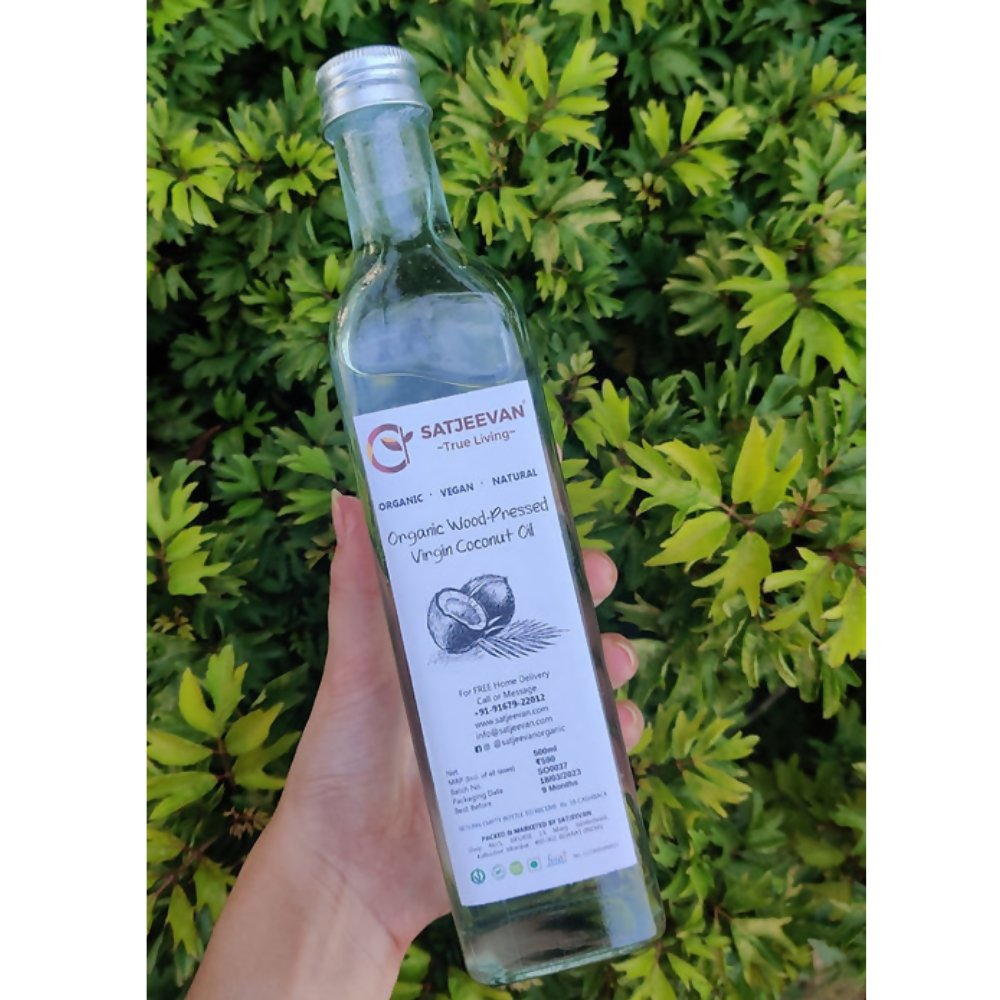 Satjeevan Organic Stone-Pressed Virgin Coconut Oil - Distacart