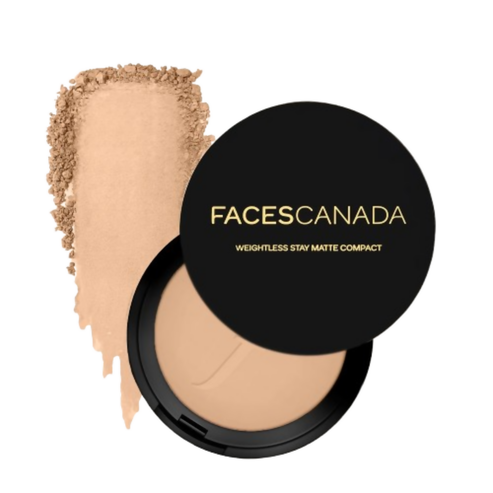 Faces Canada Compact Powder - Face Powder with SPF 20 - Beige 03 - Distacart