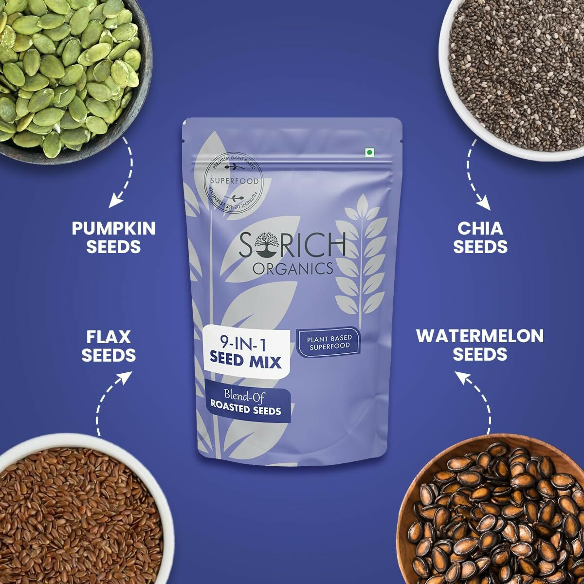 Sorich Organics 9 in 1 Seed Mix - Distacart
