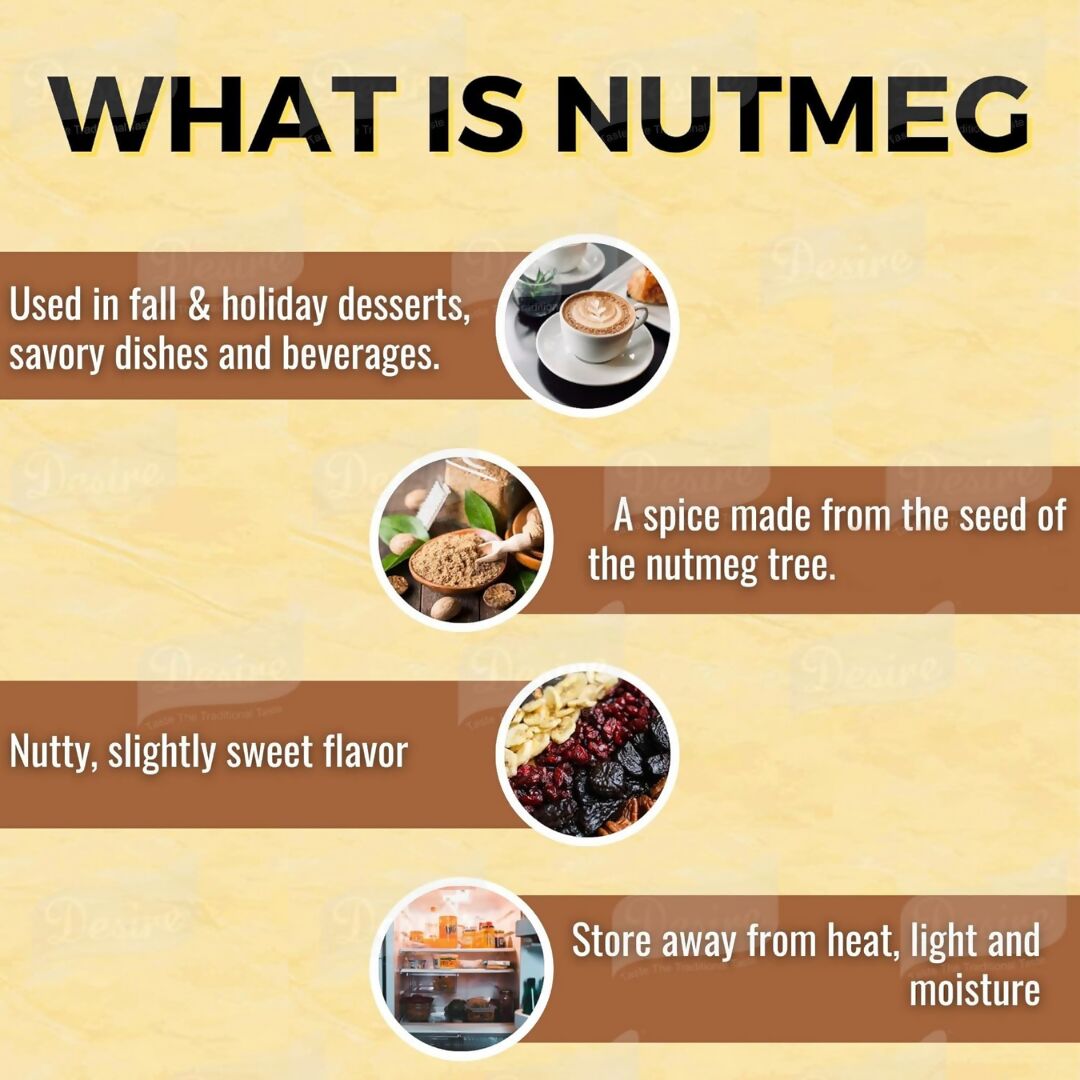 Desire Nutmeg Powder - Distacart