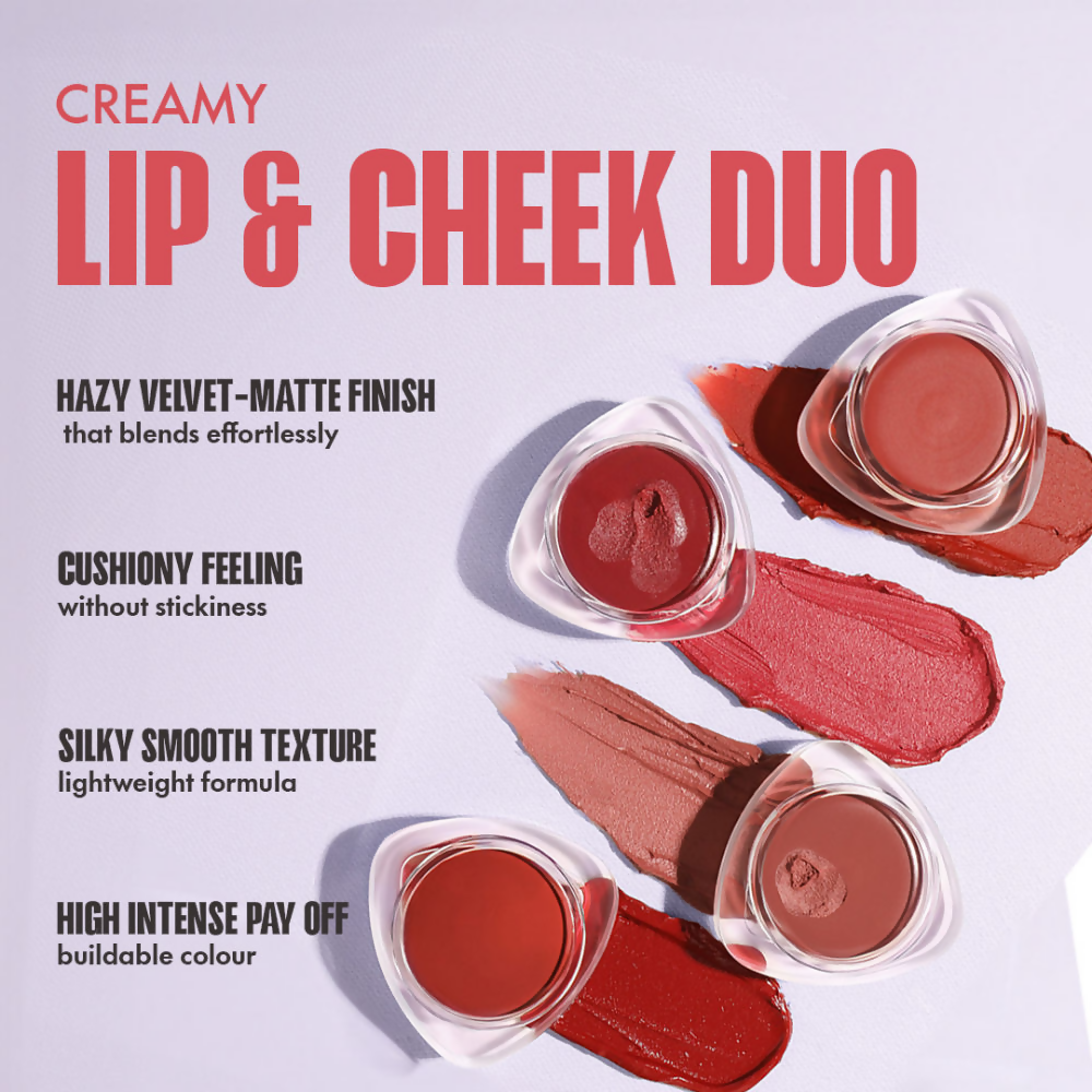 Focallure Creamy Lip & Cheek Duo - D12