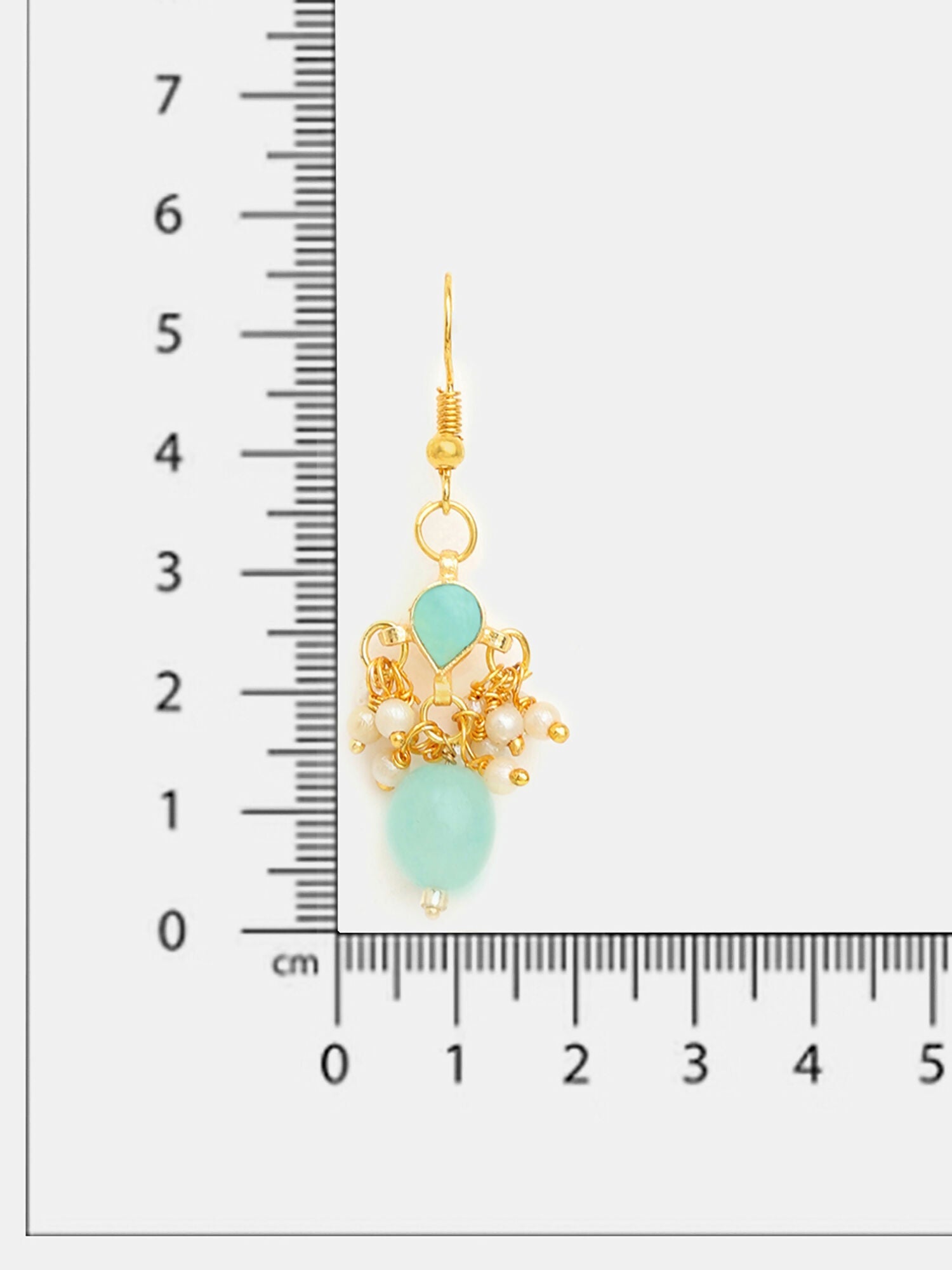 Ruby Raang Chandni Green Earring - Distacart