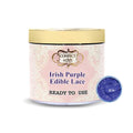 irish purple edible lace 100g