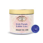 irish purple edible lace 100g