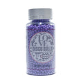 confect irish purple disco balls sprinkles 4 mm 120 gms