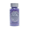 confect irish purple disco balls sprinkles 5 mm 120 gms
