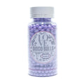 confect irish purple disco balls sprinkles 6 mm 120 gms