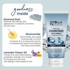 Globus Naturals Revival Diamond Face Wash, Suitable For All Skin Types