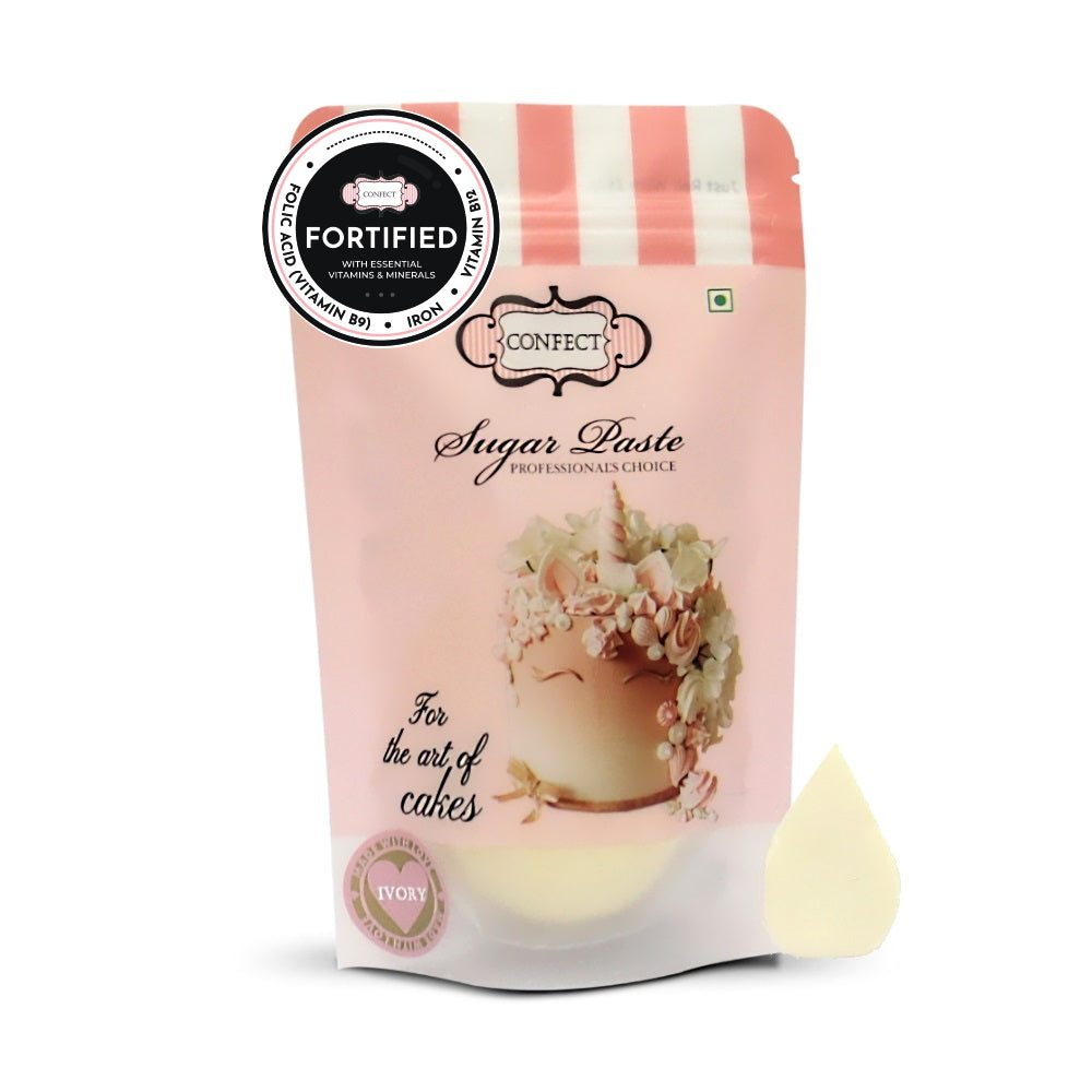 confect ivory nutritional sugarpaste 250 gms
