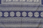 Vamika navy Printed Art Silk Saree