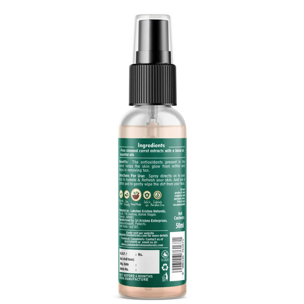 Lakshmi Krishna Naturals Carrot Toner