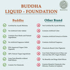 Buddha Natural Liquid Foundation Matte Warm Mocha