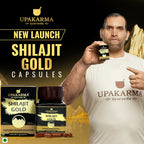 Upakarma Ayurveda SJ Gold Capsules For Power, Stamina, Muscle Growth & Energy