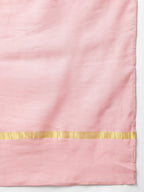 Janasya Women's Pink Poly Silk Gold Print Lehenga Choli With Dupatta - Distacart