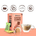 Bevzilla Instant Coffee Cubes Pack with Organic Date Palm Jaggery - Belgian Chocolate - Distacart