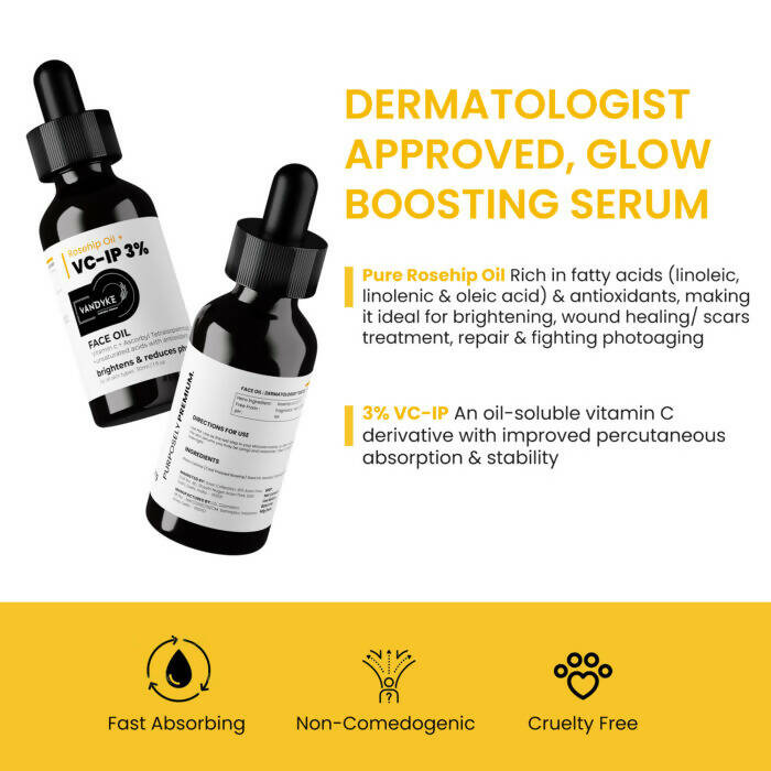 Vandyke Rosehip Oil + VC-IP 3% Face Oil