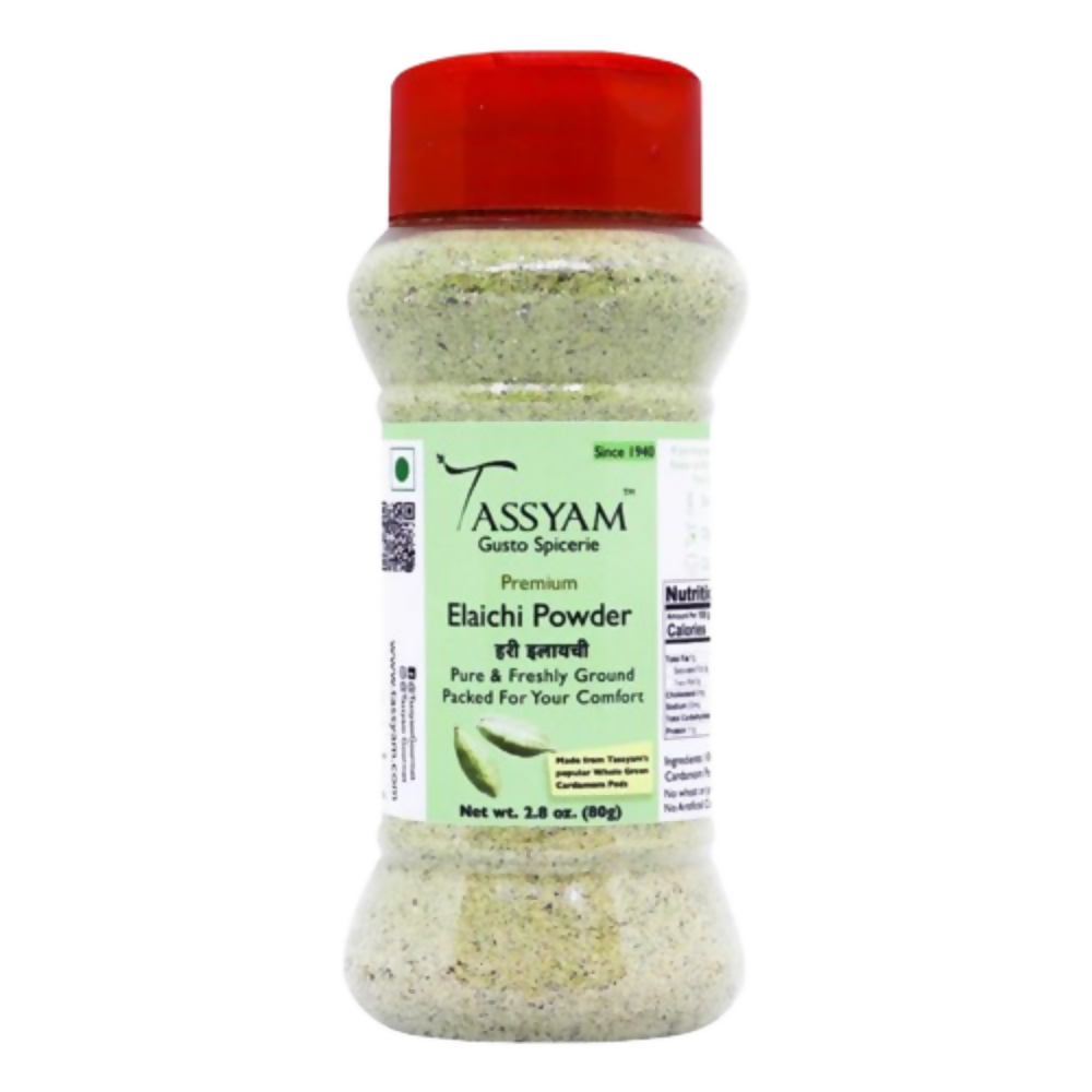 Tassyam Organics Premium Elaichi Powder - Distacart