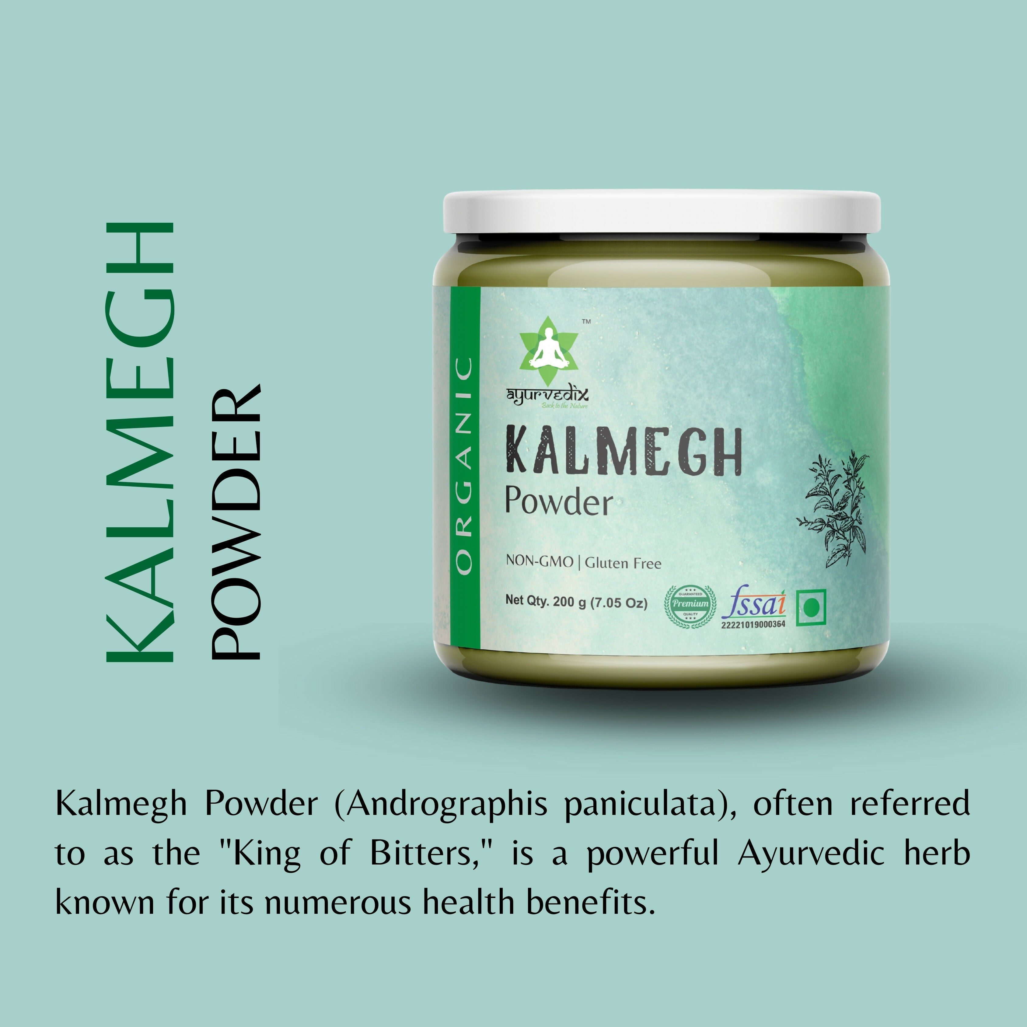Ayurvedix Organic Kalmegh Powder