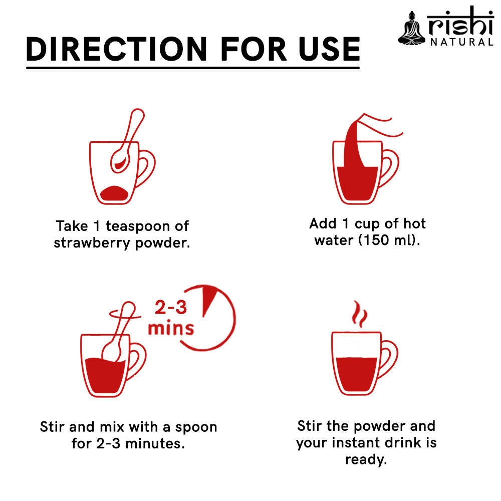 Copy of STRAWBERRY POWDER DIRECTION FOR USE