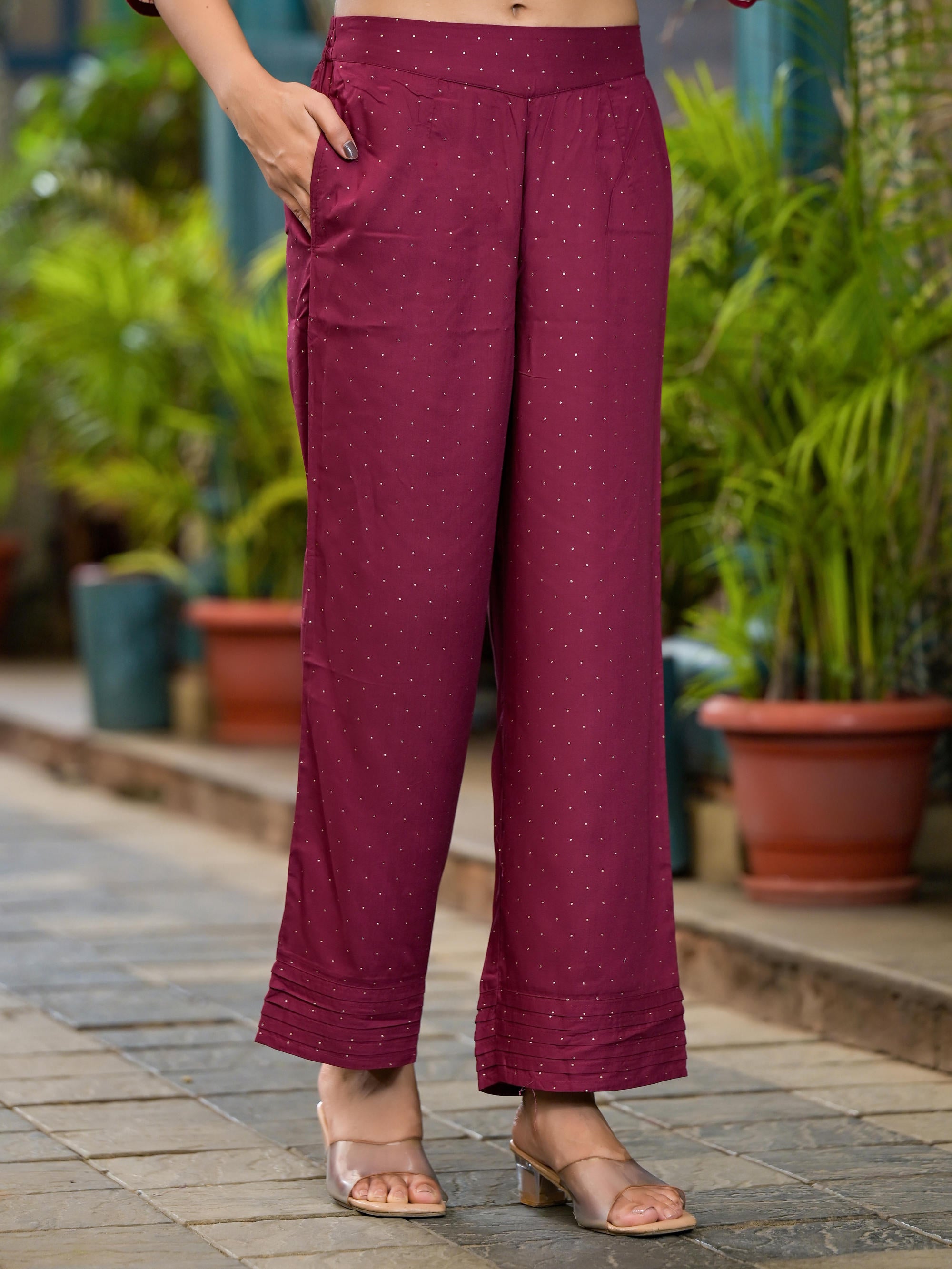 Juniper Plum Ethnic Motif Printed Liva Rayon Kurta Set With Coins - Distacart
