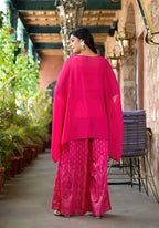 Juniper Women's Pink Polyester Printed Set